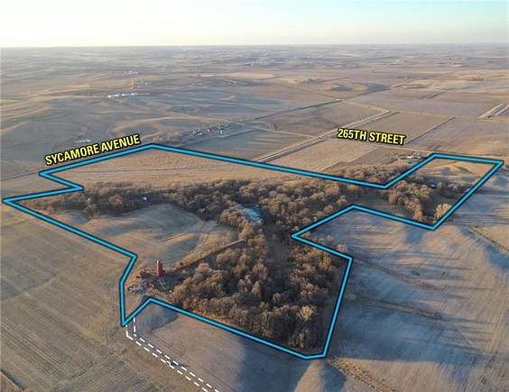 143 Acres of Recreational Land & Farm for Auction in Coon Rapids, Iowa
