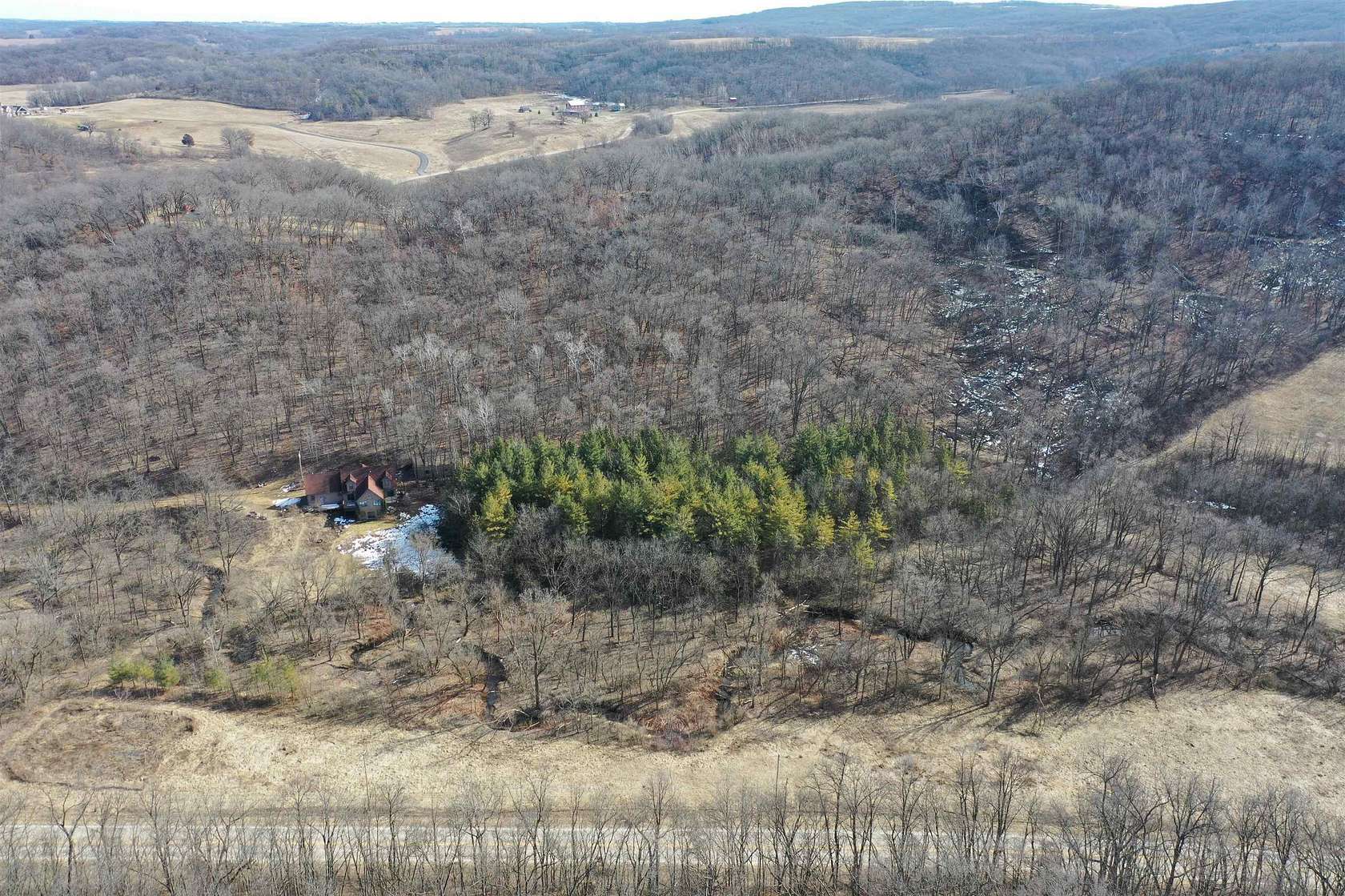 34.3 Acres of Recreational Land with Home for Sale in Blue Mounds, Wisconsin