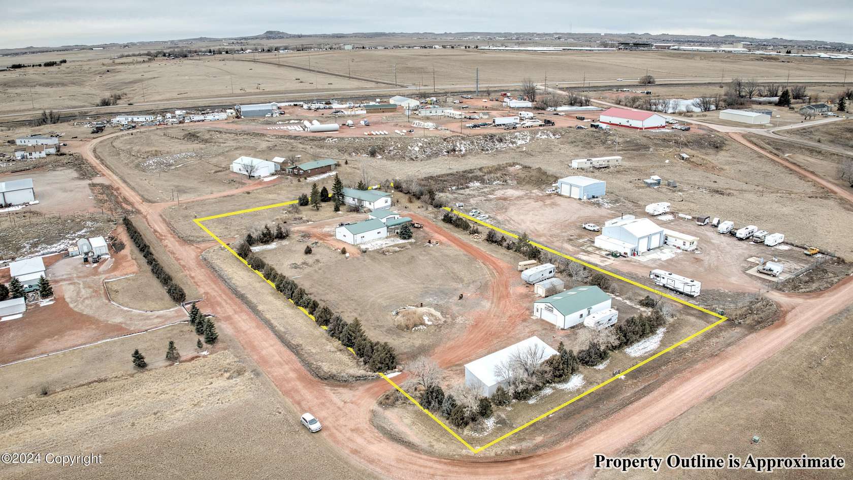 2.5 Acres of Residential Land with Home for Sale in Gillette, Wyoming