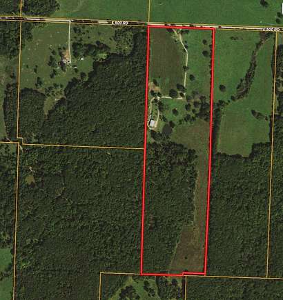 40 Acres of Land with Home for Sale in Humansville, Missouri