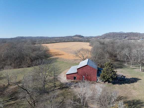 96.2 Acres of Land with Home for Sale in Mount Pleasant, Tennessee