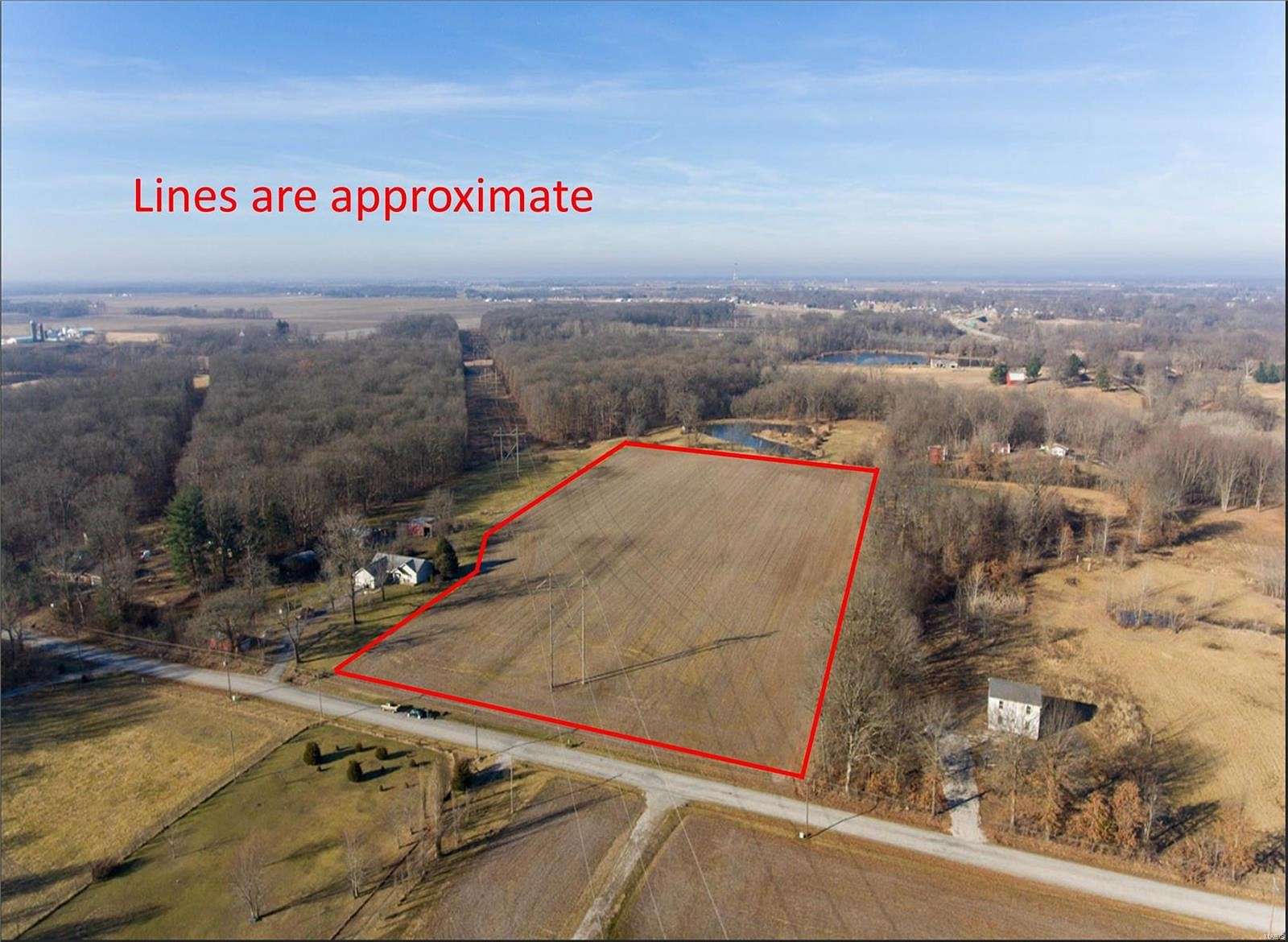 10 Acres of Recreational Land & Farm for Sale in New Douglas, Illinois