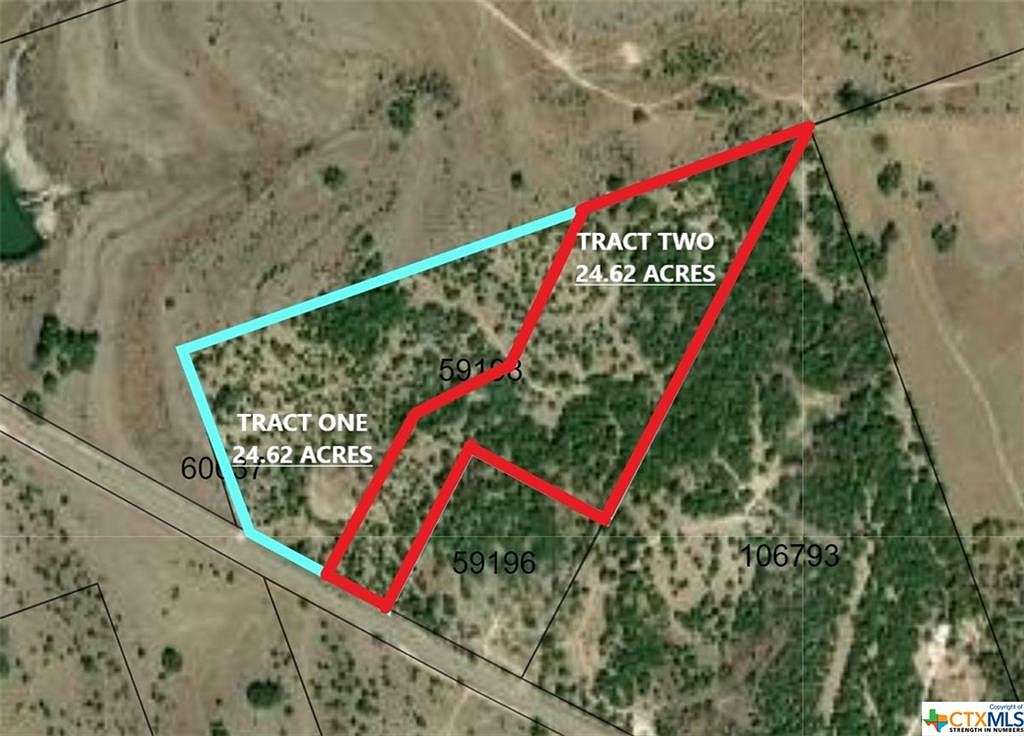 24.6 Acres of Land for Sale in Lampasas, Texas