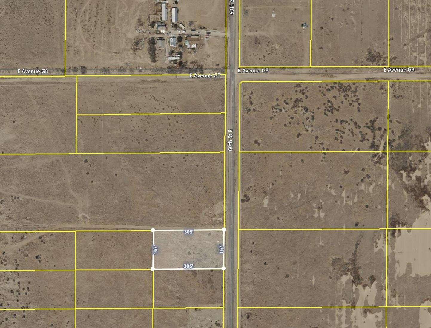 1.2 Acres of Residential Land for Sale in Lancaster, California