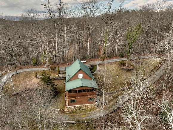 4.1 Acres of Residential Land with Home for Sale in Ellijay, Georgia
