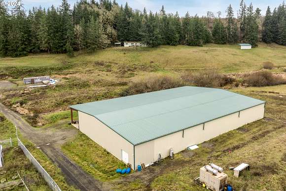 122 Acres of Agricultural Land with Home for Sale in Dallas, Oregon