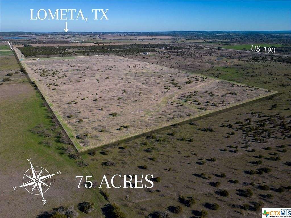 75 Acres of Land for Sale in Lometa, Texas