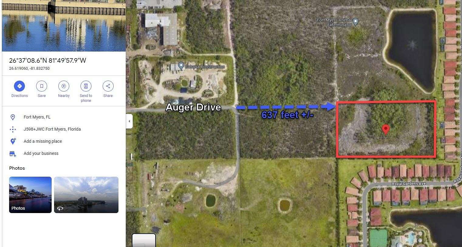 4.6 Acres of Residential Land for Sale in Fort Myers, Florida