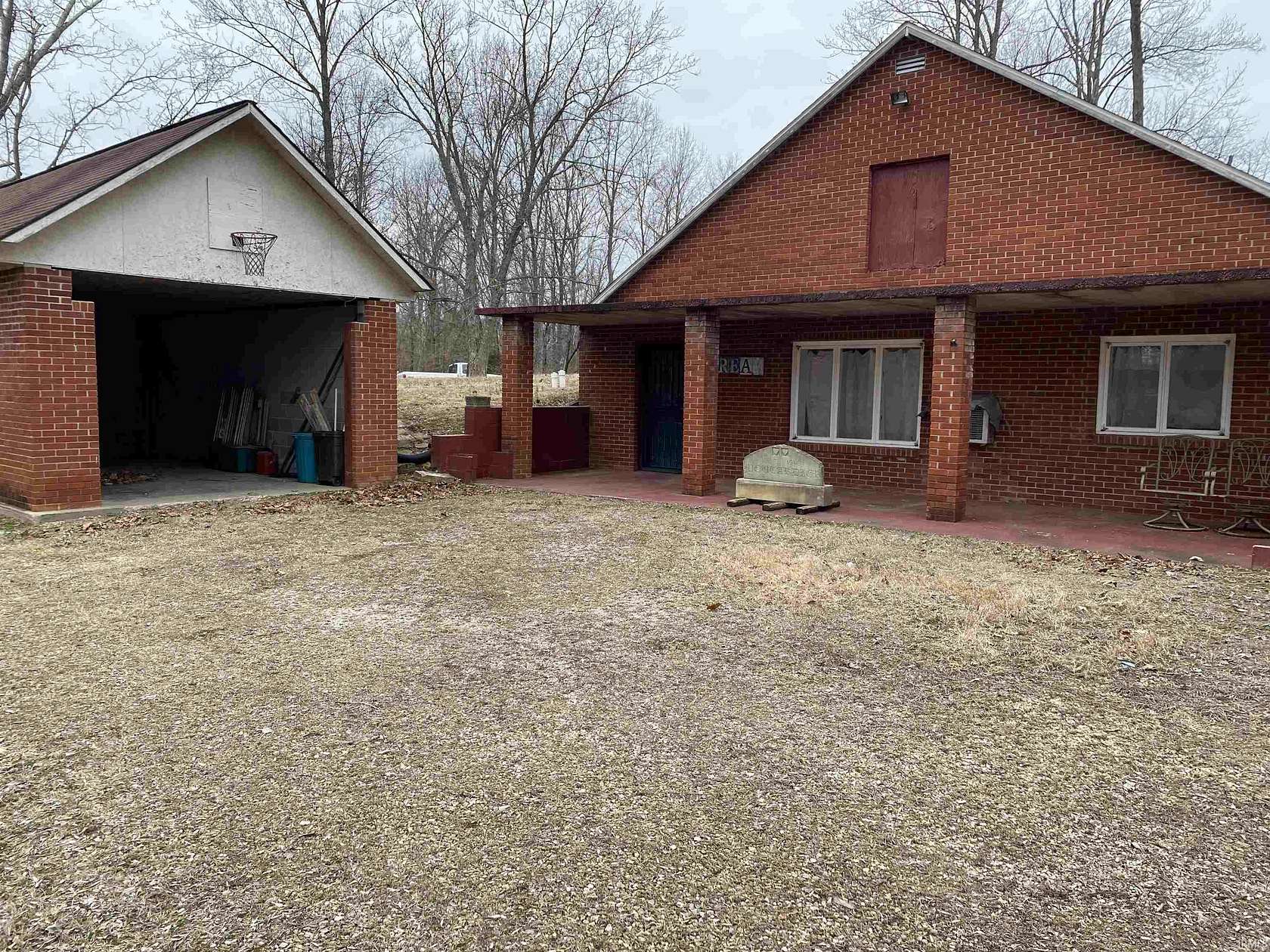 3.3 Acres of Residential Land with Home for Sale in Bedford, Indiana