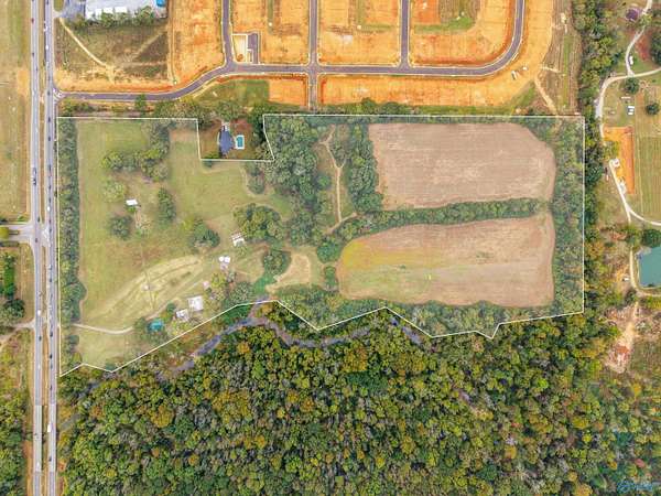 36 Acres of Land for Sale in Meridianville, Alabama