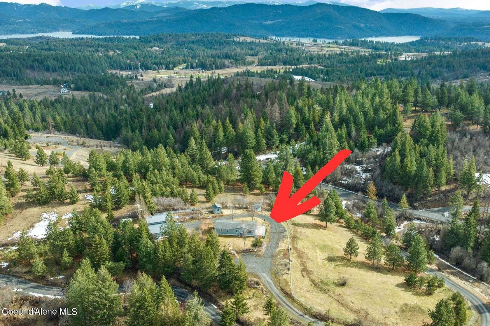 20 Acres of Land with Home for Sale in Coeur d'Alene, Idaho