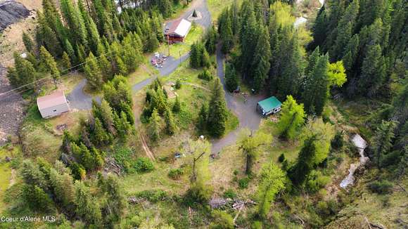 8.3 Acres of Residential Land with Home for Sale in St. Maries, Idaho
