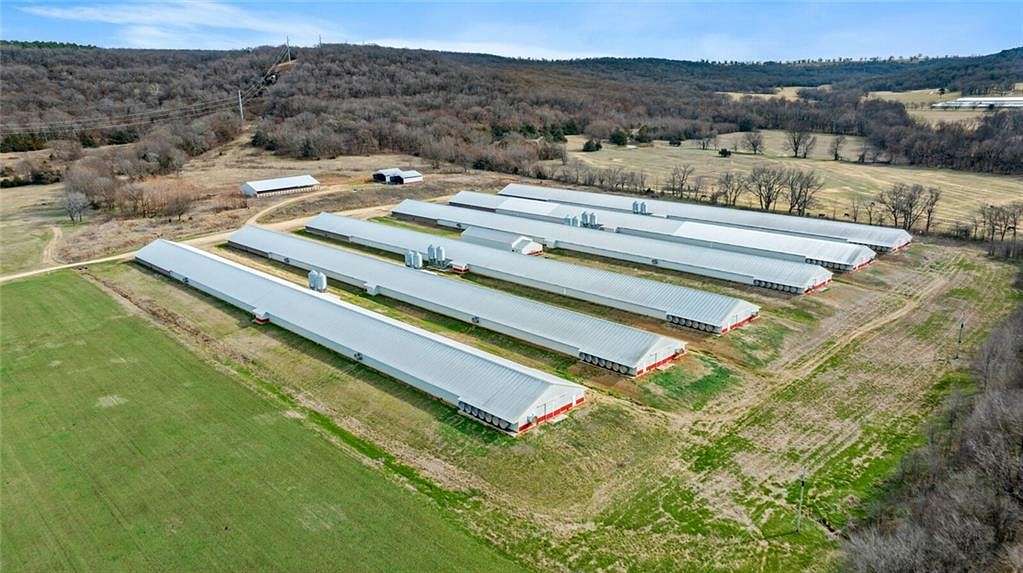 80 Acres of Agricultural Land with Home for Sale in Fayetteville, Arkansas