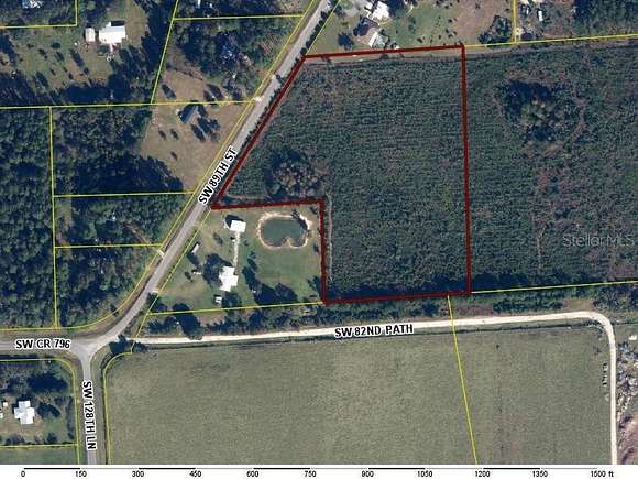 7 Acres of Residential Land for Sale in Lake Butler, Florida