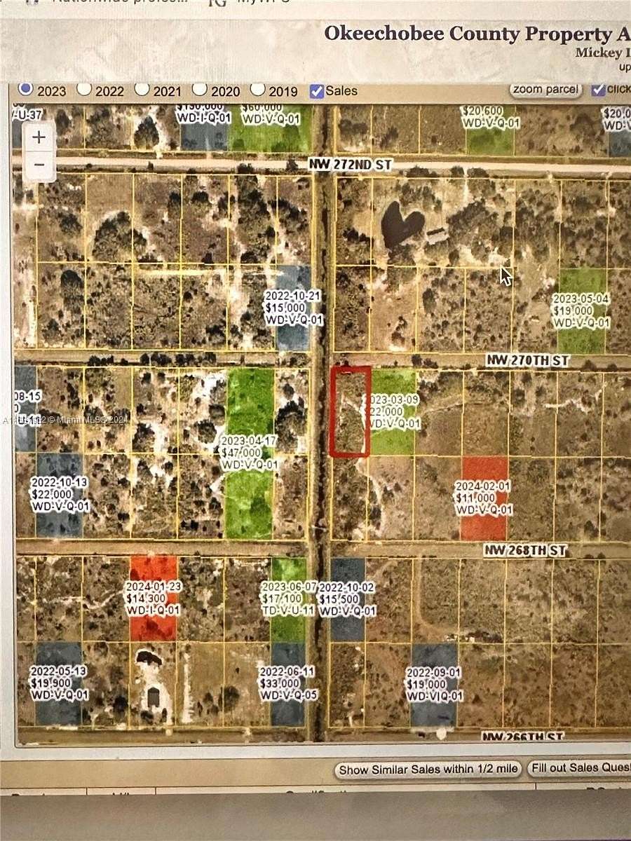 1.25 Acres of Residential Land for Sale in Okeechobee, Florida