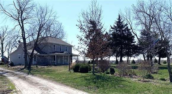 9.8 Acres of Residential Land with Home for Sale in Atchison, Kansas