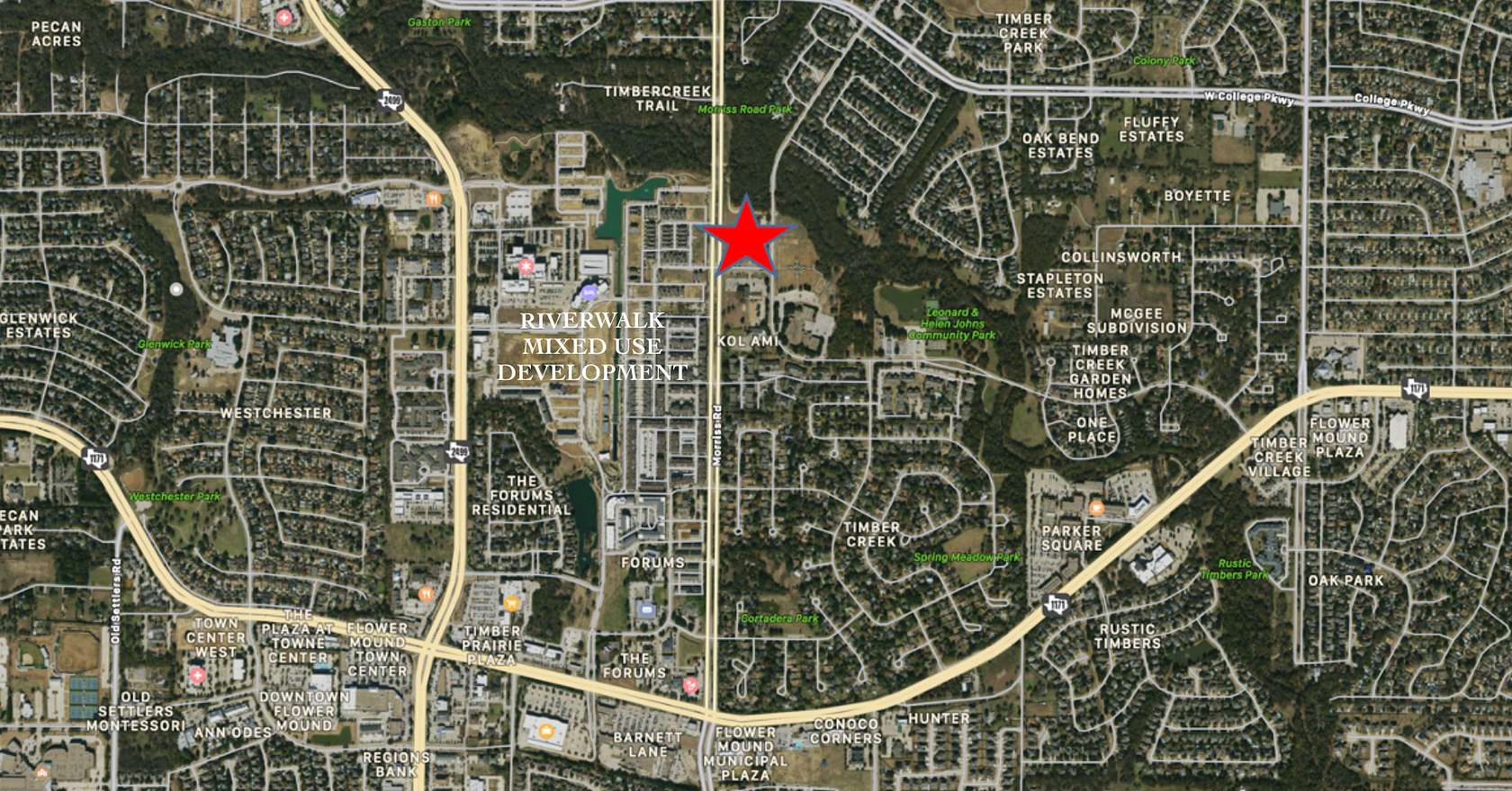 2.6 Acres of Commercial Land for Sale in Flower Mound, Texas