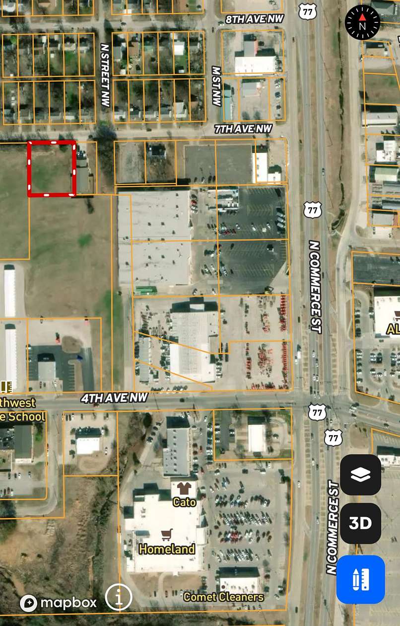0.58 Acres of Land for Sale in Ardmore, Oklahoma