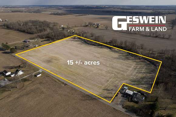 14.7 Acres of Land for Sale in Shelbyville, Indiana