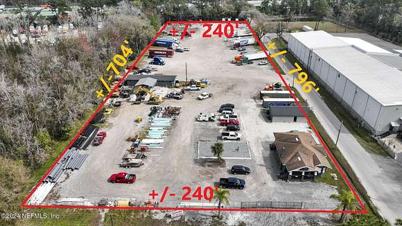 4.15 Acres of Improved Commercial Land for Sale in Jacksonville, Florida