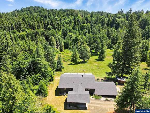 20.3 Acres of Recreational Land with Home for Sale in Monmouth, Oregon