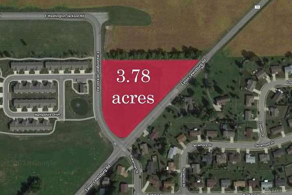 3.8 Acres of Commercial Land for Sale in Eaton, Ohio