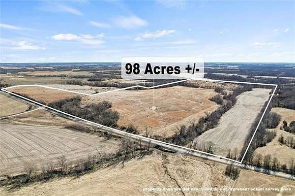 98 Acres of Recreational Land for Sale in Bethany, Missouri