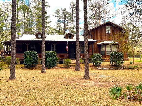 24 Acres of Recreational Land with Home for Sale in Jackson, Alabama