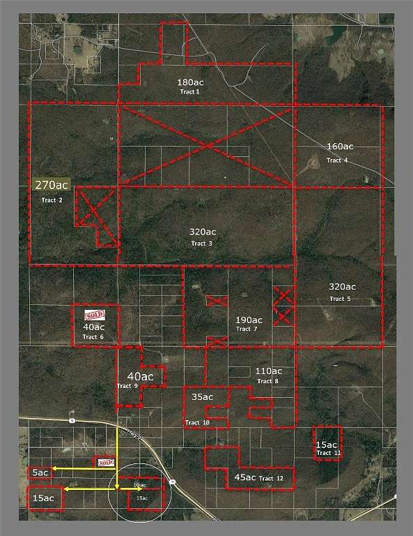 5 Acres of Land for Sale in Stigler, Oklahoma