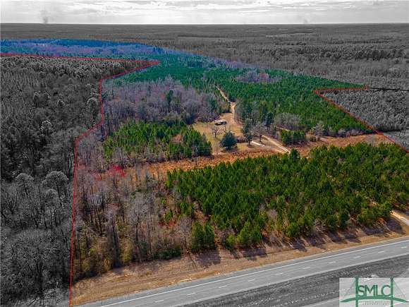 144 Acres of Recreational Land with Home for Sale in Sylvania, Georgia