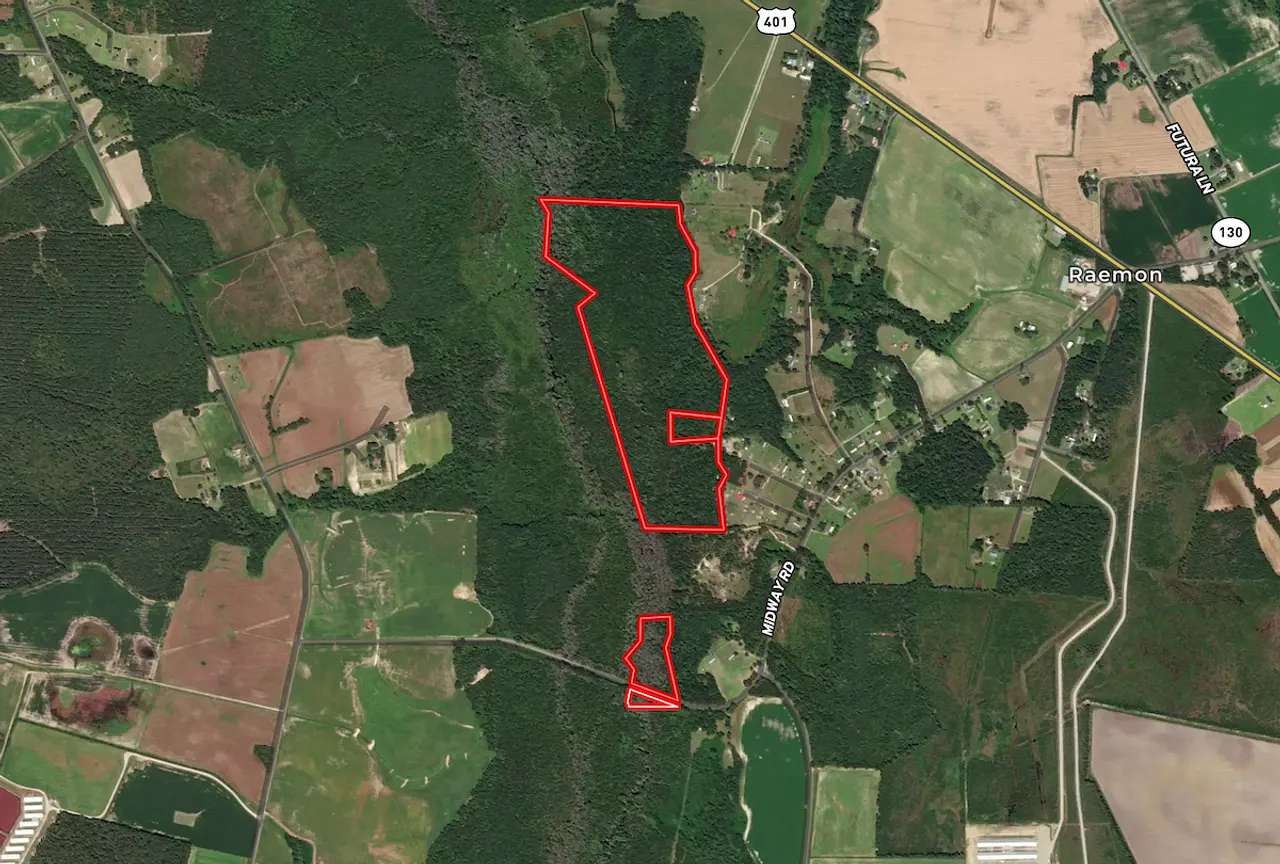 115 Acres of Land for Sale in Maxton, North Carolina