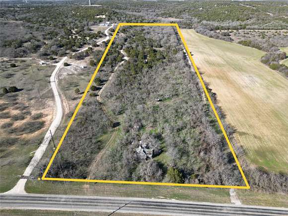18.8 Acres of Land with Home for Sale in Cross Plains, Texas