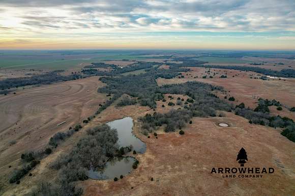 720 Acres of Land with Home for Sale in Medford, Oklahoma