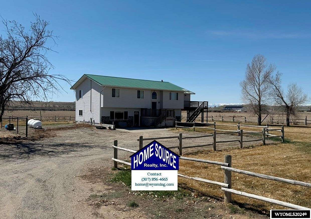83.5 Acres of Agricultural Land with Home for Sale in Riverton, Wyoming