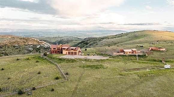 40.5 Acres of Land with Home for Sale in Manhattan, Montana