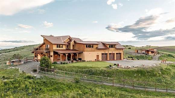 40.5 Acres of Land with Home for Sale in Manhattan, Montana