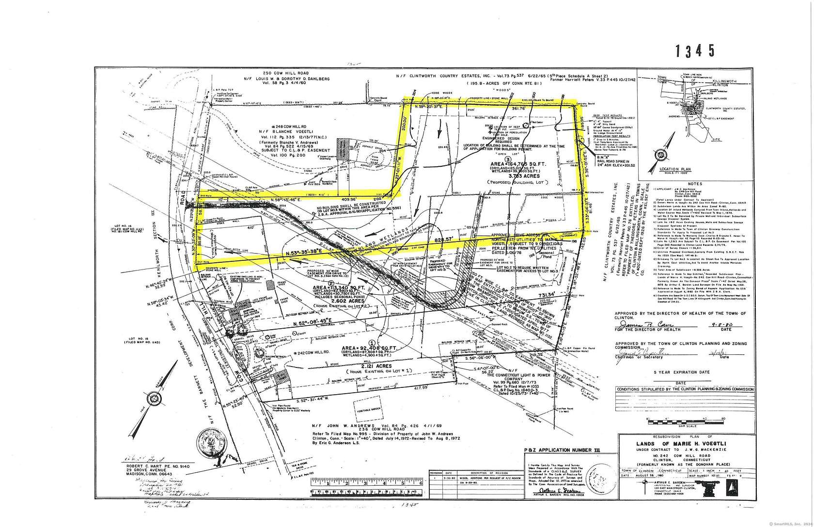 3.8 Acres of Residential Land for Sale in Clinton, Connecticut