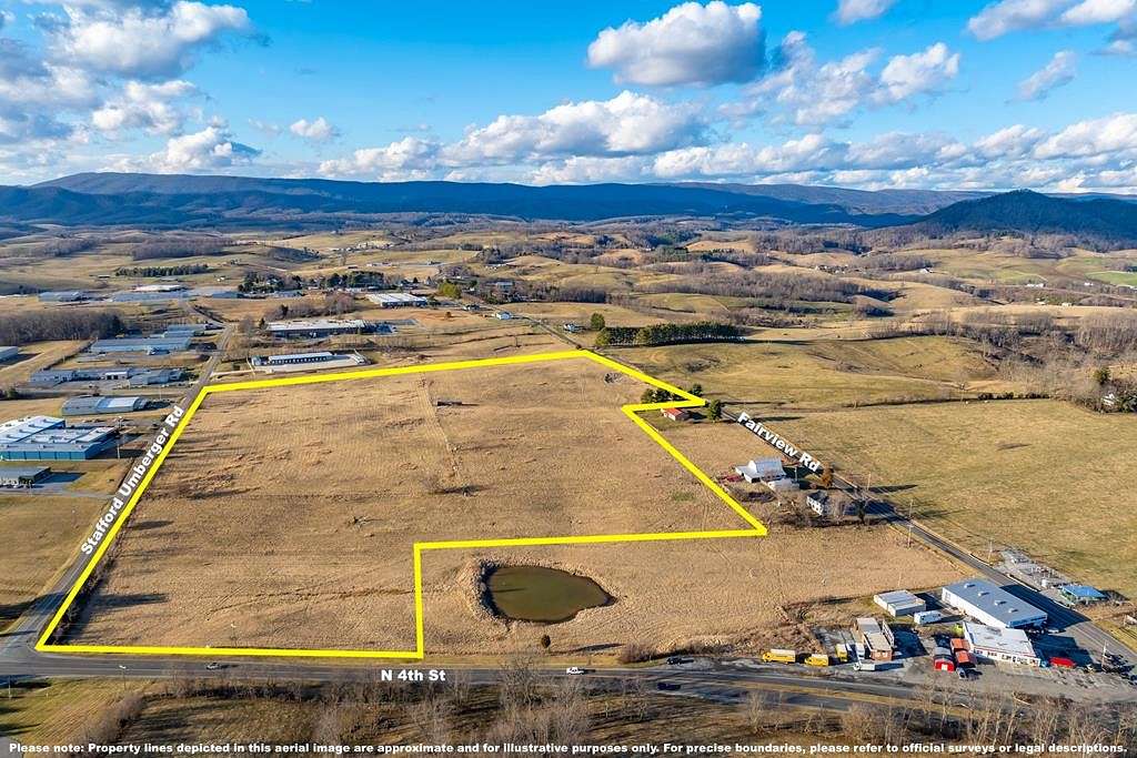 35 Acres of Commercial Land for Sale in Wytheville, Virginia