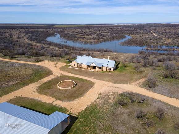 1,875 Acres of Land with Home for Sale in Lueders, Texas