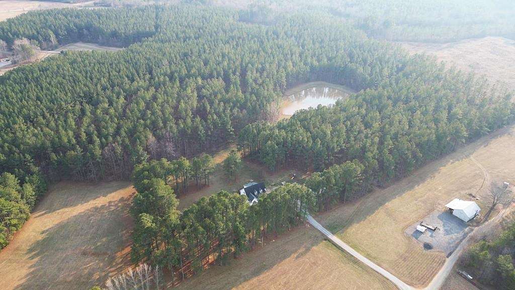 54.6 Acres of Land with Home for Sale in Keysville, Virginia