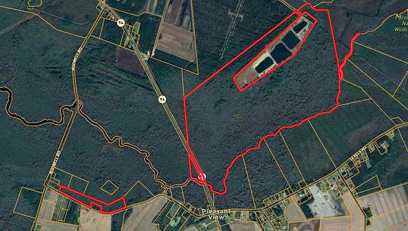 275 Acres of Recreational Land & Farm for Sale in Columbia, North Carolina