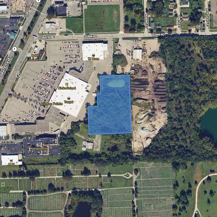 5.6 Acres of Commercial Land for Sale in Clinton Charter Township, Michigan