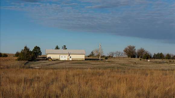 80 Acres of Agricultural Land with Home for Sale in Pierce, Nebraska