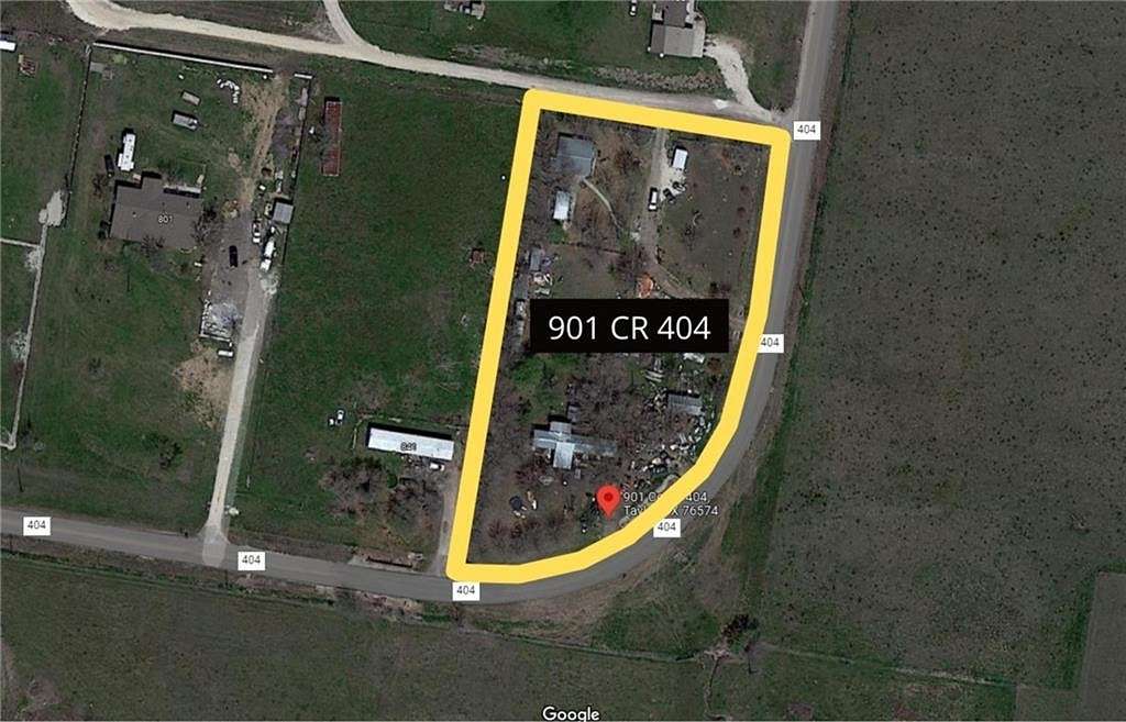 2 Acres of Commercial Land for Sale in Taylor, Texas
