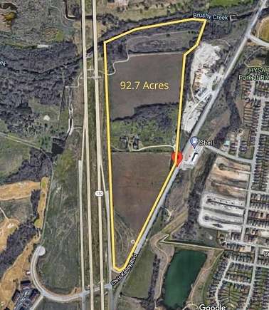 92.7 Acres of Land for Sale in Hutto, Texas