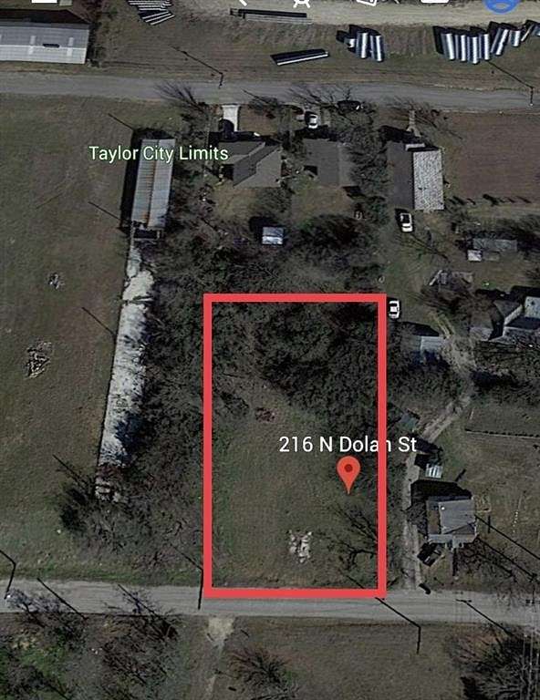 0.57 Acres of Residential Land for Sale in Taylor, Texas