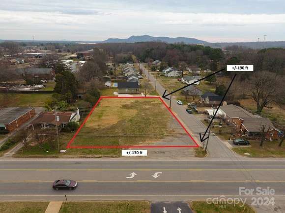 0.54 Acres of Commercial Land for Sale in Kings Mountain, North Carolina