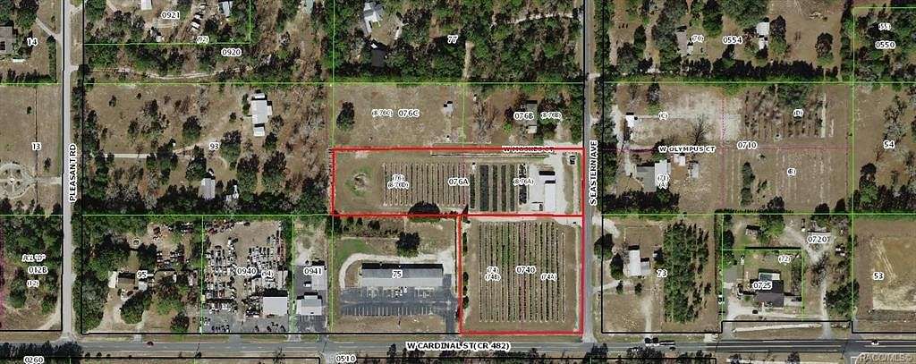 4.5 Acres of Land for Sale in Homosassa, Florida