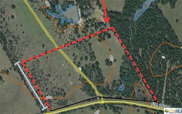 50 Acres of Land with Home for Sale in Calvert, Texas