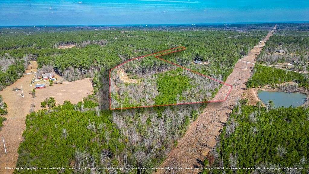 10 Acres of Residential Land for Sale in Purvis, Mississippi